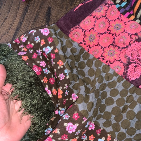 ZAZA Couture by Nordstrom Rainbow Floral Dress size 4 - Picture 3 of 5